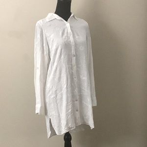 Beautiful Plum Pretty Sugar Boyfriend Shirt